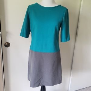 Eliza J. Shift Dress with Lower Side Zipper